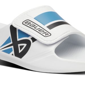 BAUER/OOFOS Men's OOahh Sport Flex Sandal – White